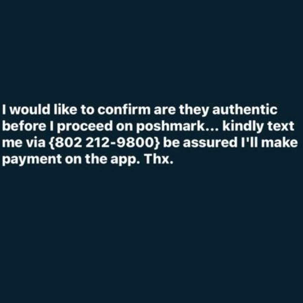 Meet your Posher, F I have an offer for the item I just liked textme 8022129800